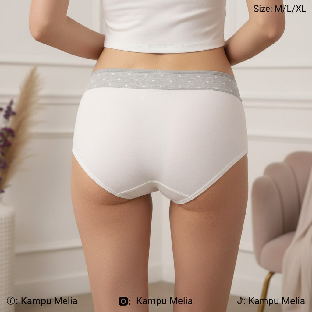 Model wearing Kampumelia lace lingerie